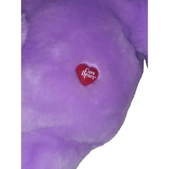 VTG Care Bear Harmony Purple Stuffed Animal Fit and Fun Workout Care Bear Plush - Picture 8 of 11
